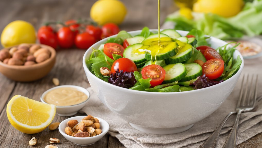 fresh and healthy salad bowl