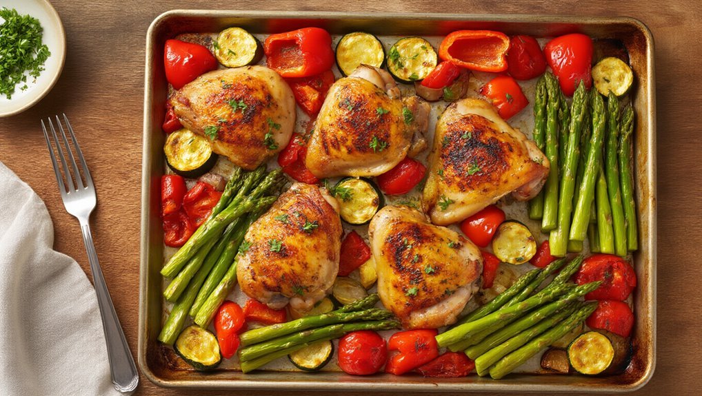 hassle free sheet pan meals