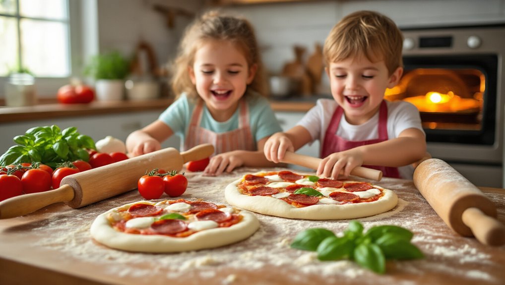 homemade pizza family night