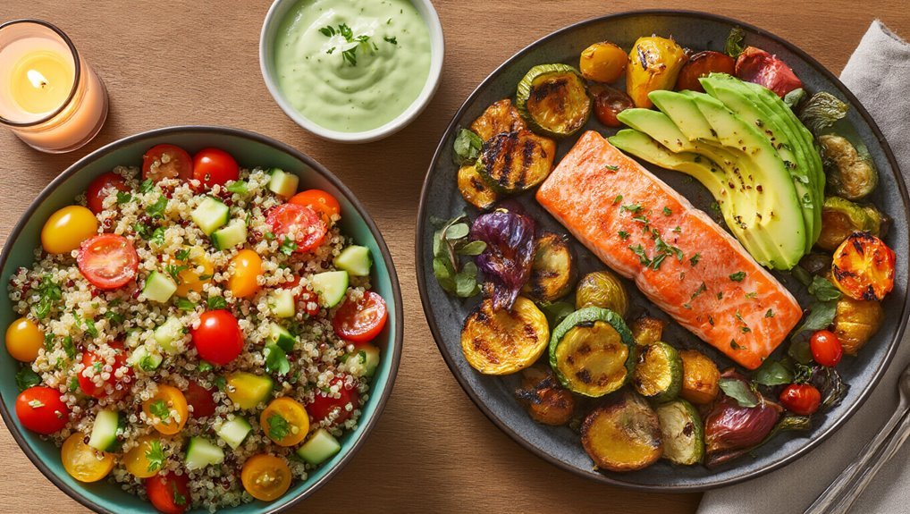 nutritious evening meal options