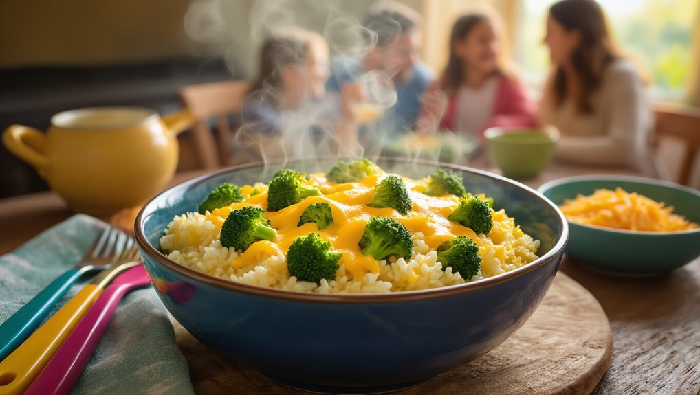 one pot cheesy broccoli rice