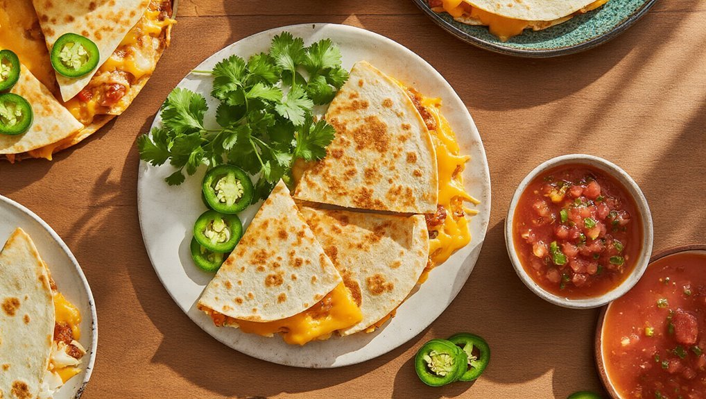 quick and customizable quesadillas