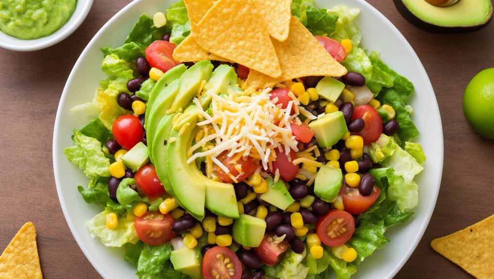 quick and customizable taco salad