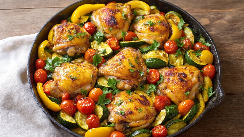 quick healthy one pan meal