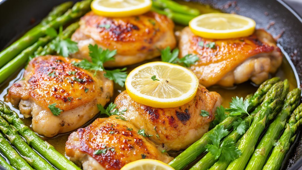 quick lemon garlic chicken