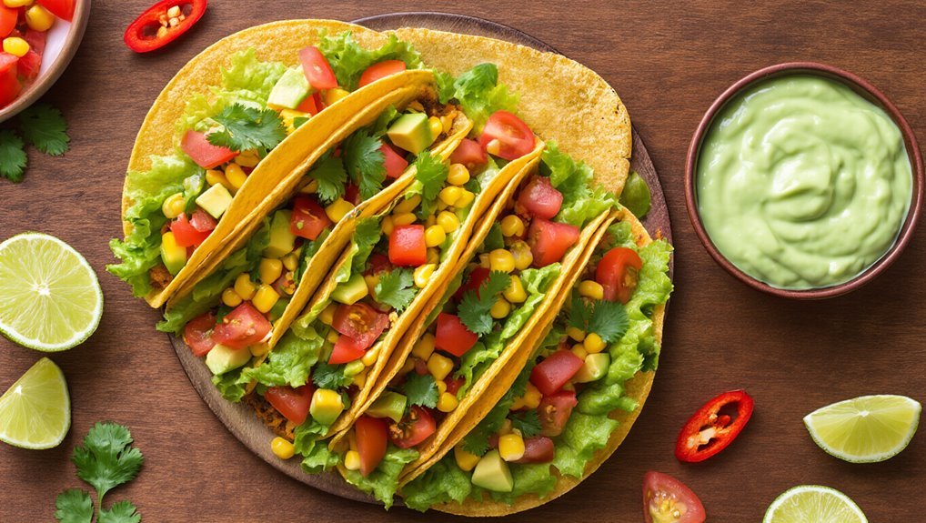 veggie filled taco delight