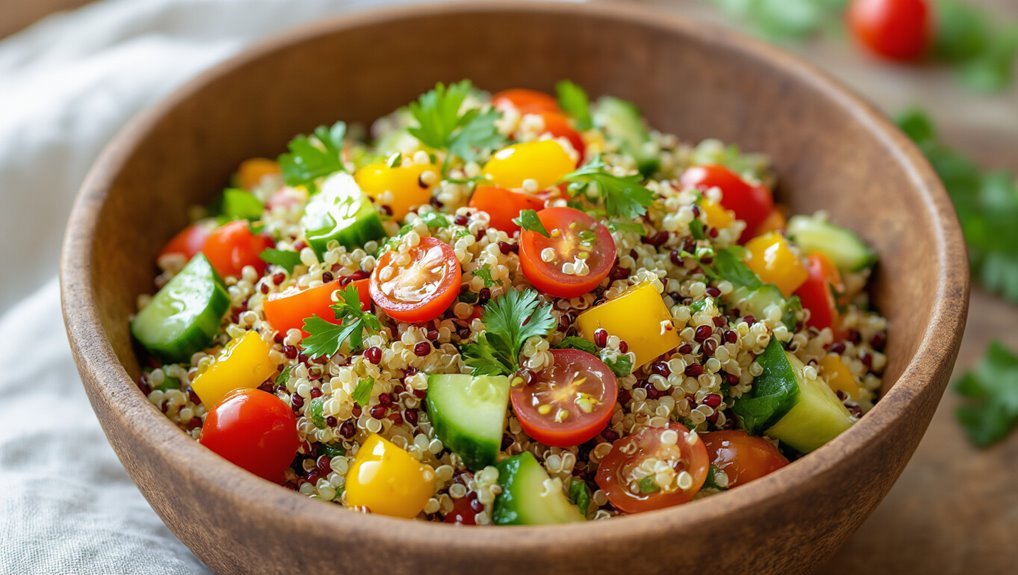 veggie quinoa salad recipe