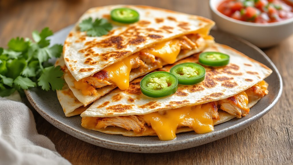 bbq chicken quesadillas recipe
