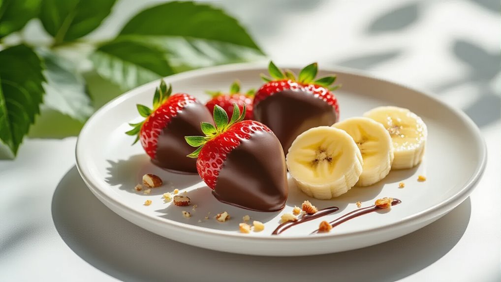 chocolate dipped fruit treats