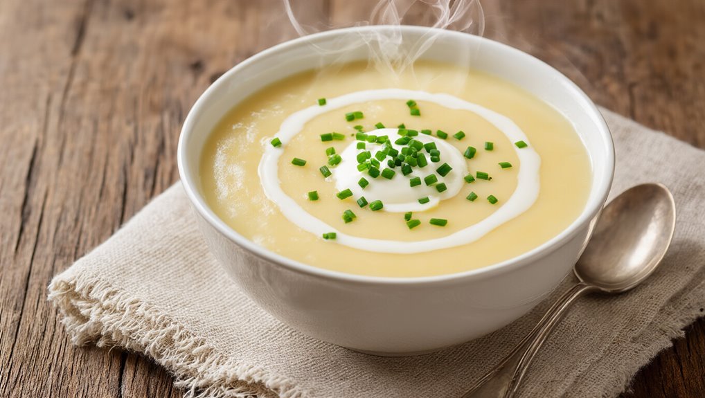 comforting creamy potato soup