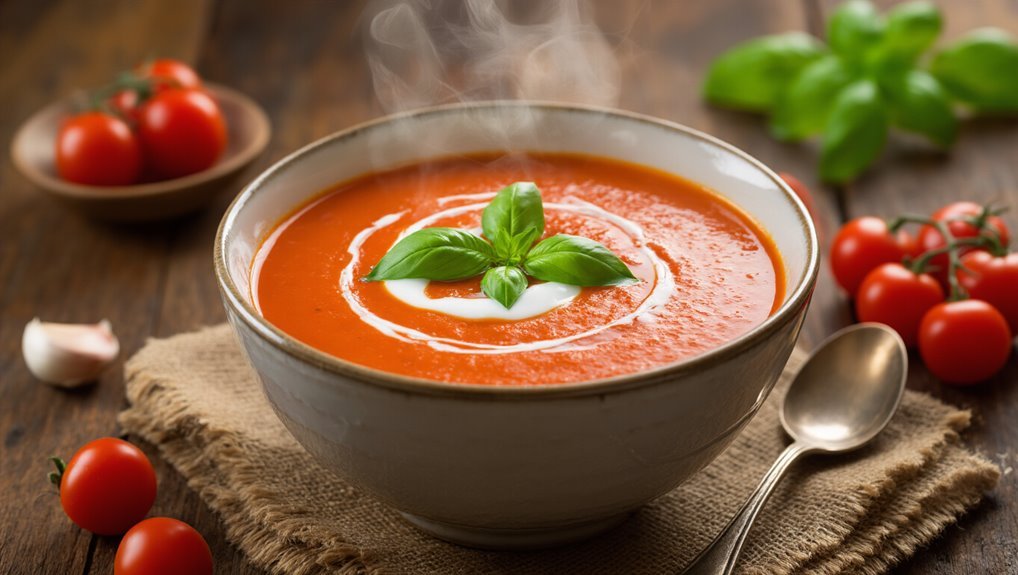 creamy vegan tomato soup
