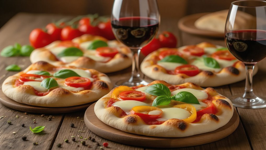 customizable quick pita pizzas