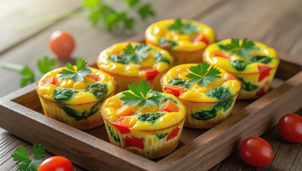 delicious veggie packed egg muffins