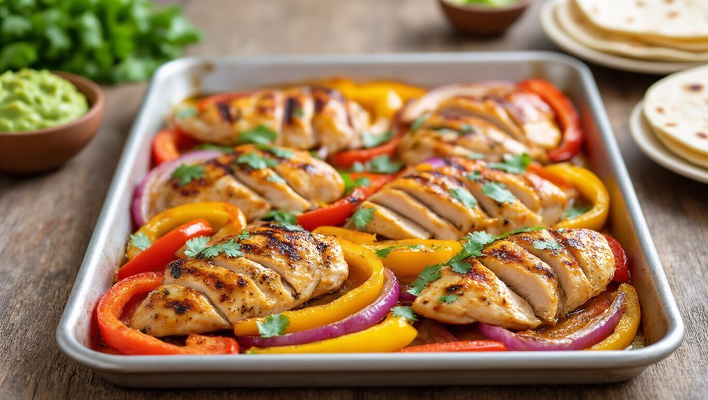 easy sheet pan fajitas