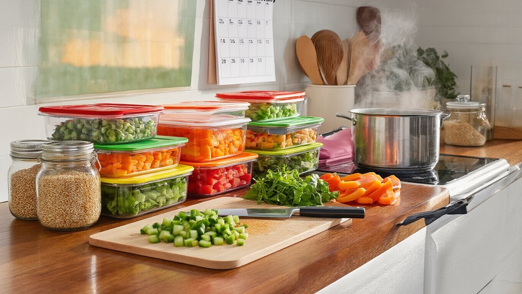 efficient weekly meal prep