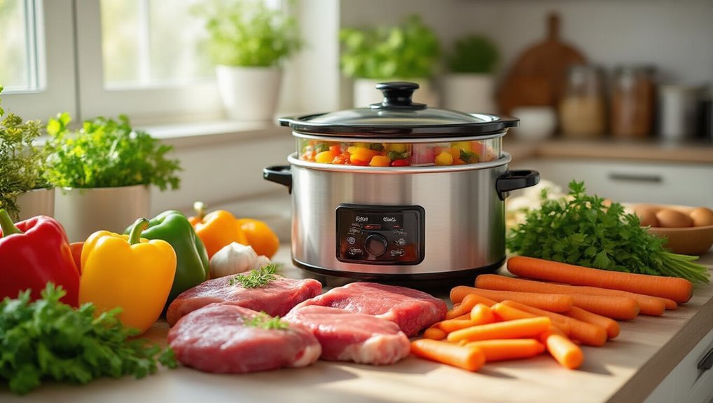 hassle free crockpot meal preparation