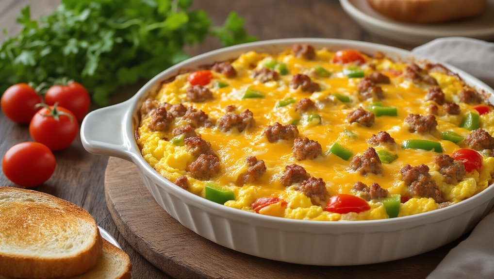 hearty breakfast casserole delight