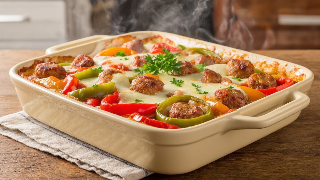 hearty italian sausage bake