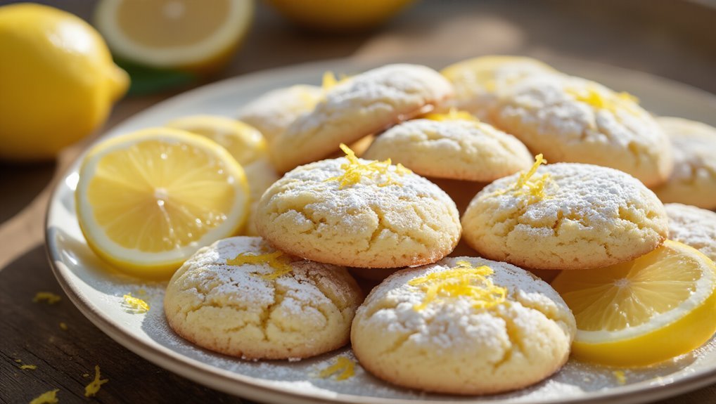 lemon zest cookies delightfully refreshing
