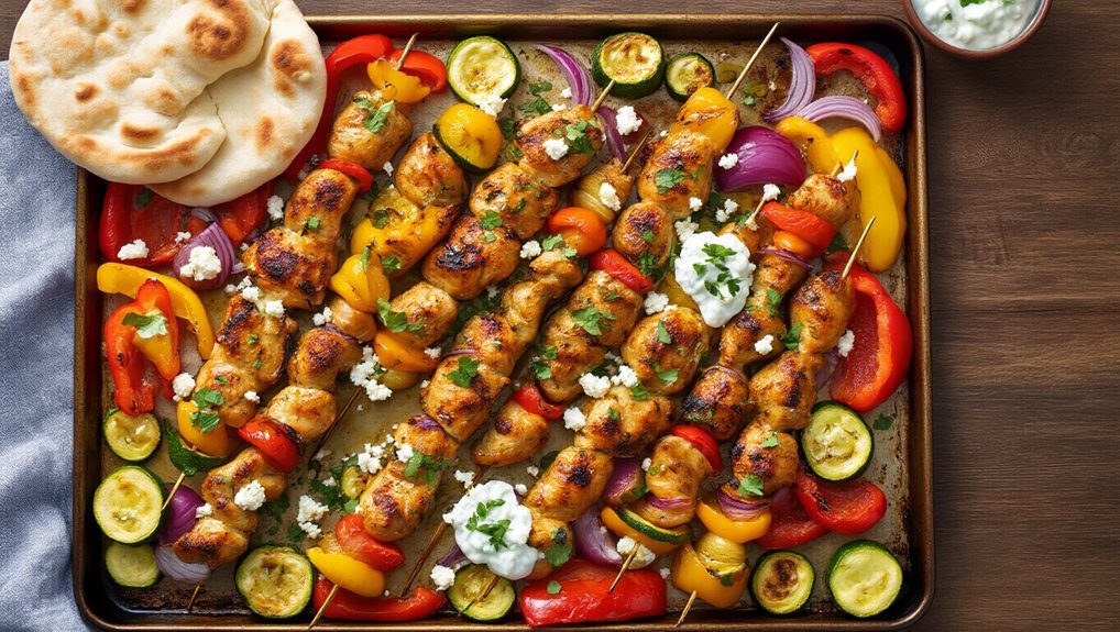 mediterranean sheet pan dinner