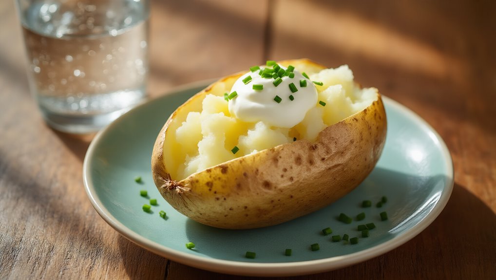 quick and easy baked potatoes