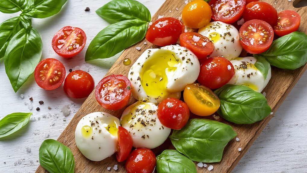 quick and flavorful caprese salad