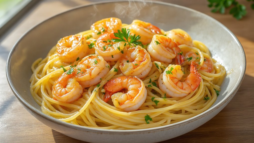 quick and flavorful shrimp pasta