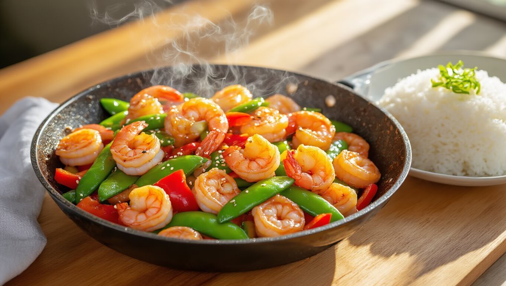 quick and flavorful shrimp stir fry
