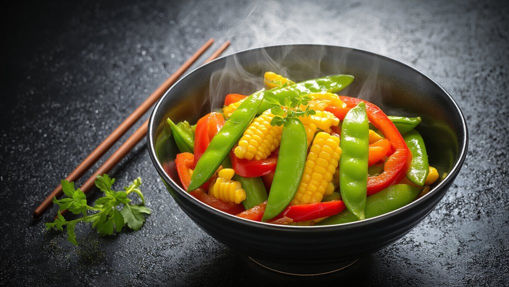 quick nutritious veggie stir fry