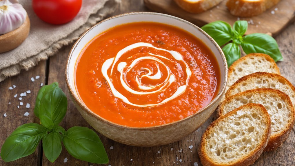 smoky tomato pepper soup