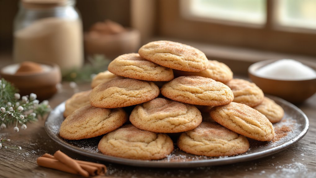 soft chewy cinnamon sugar cookies