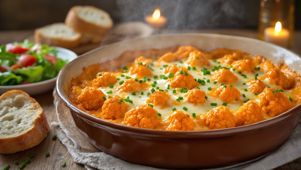 spicy cauliflower comfort casserole