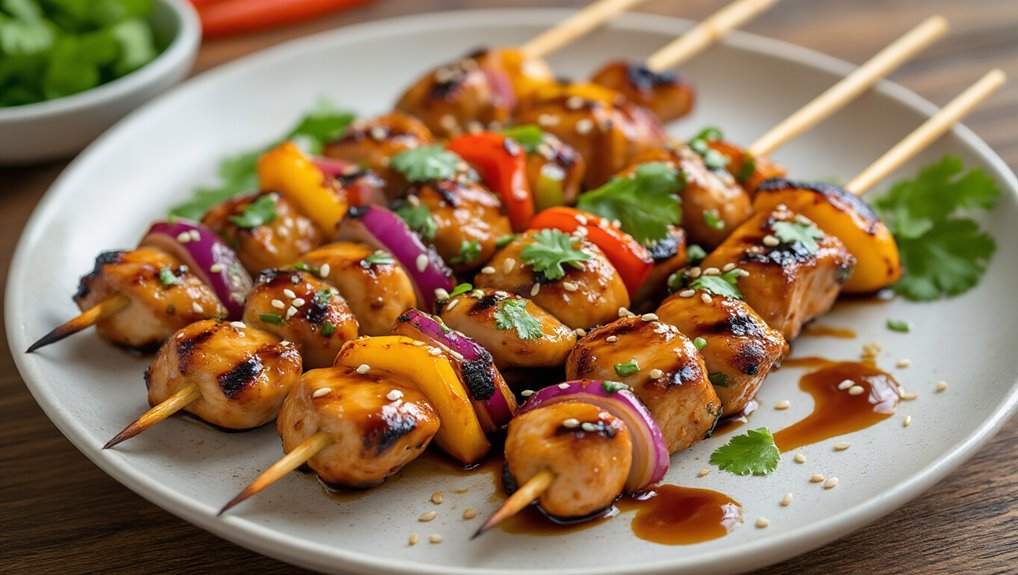 teriyaki chicken skewers recipe