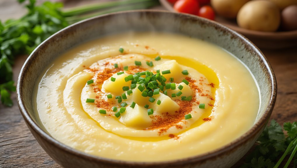 vegan creamy potato soup