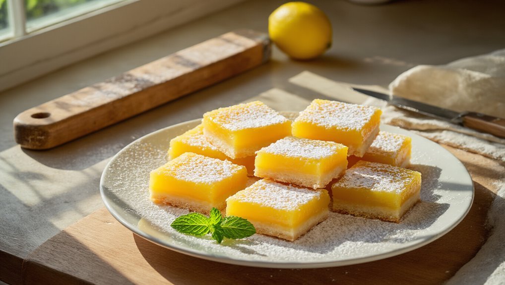 zesty easy lemon bars