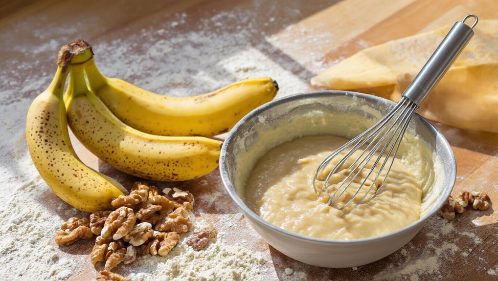 baking banana bread perfectly