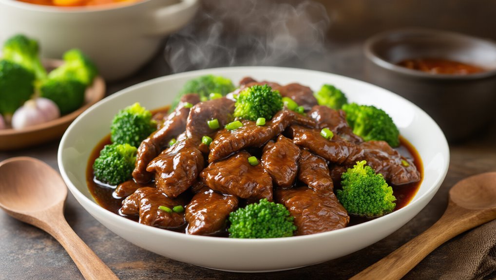beef and broccoli stir fry