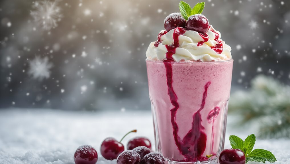 berry cherry swirl shake