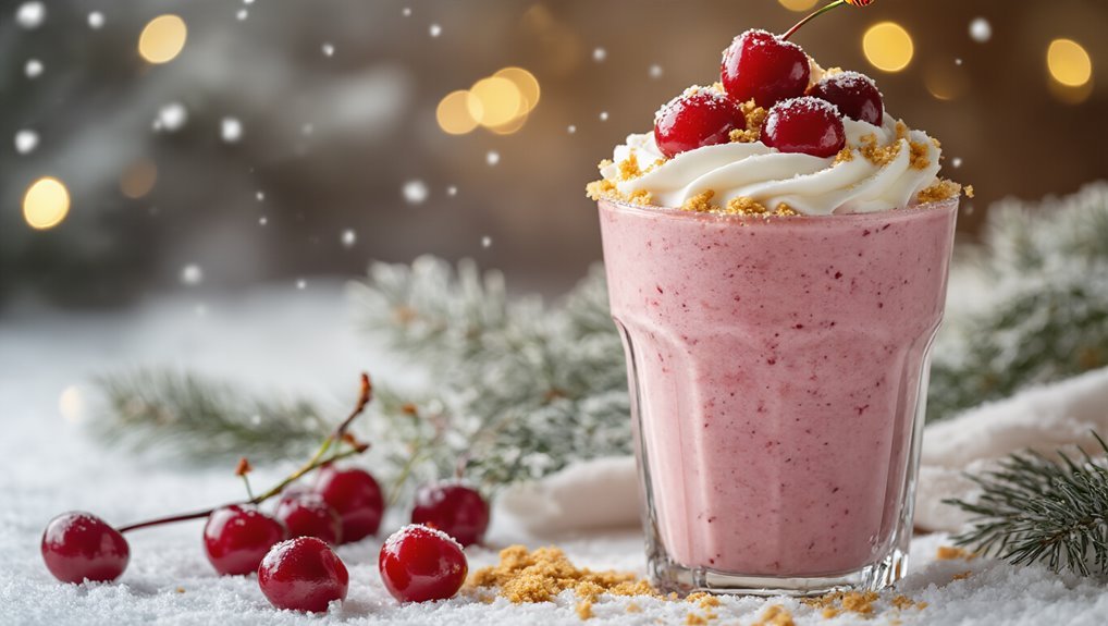 cherry cheesecake smoothie delight