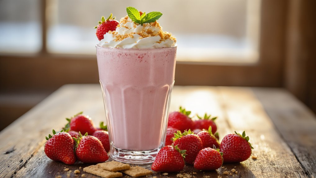 classic creamy strawberry delight