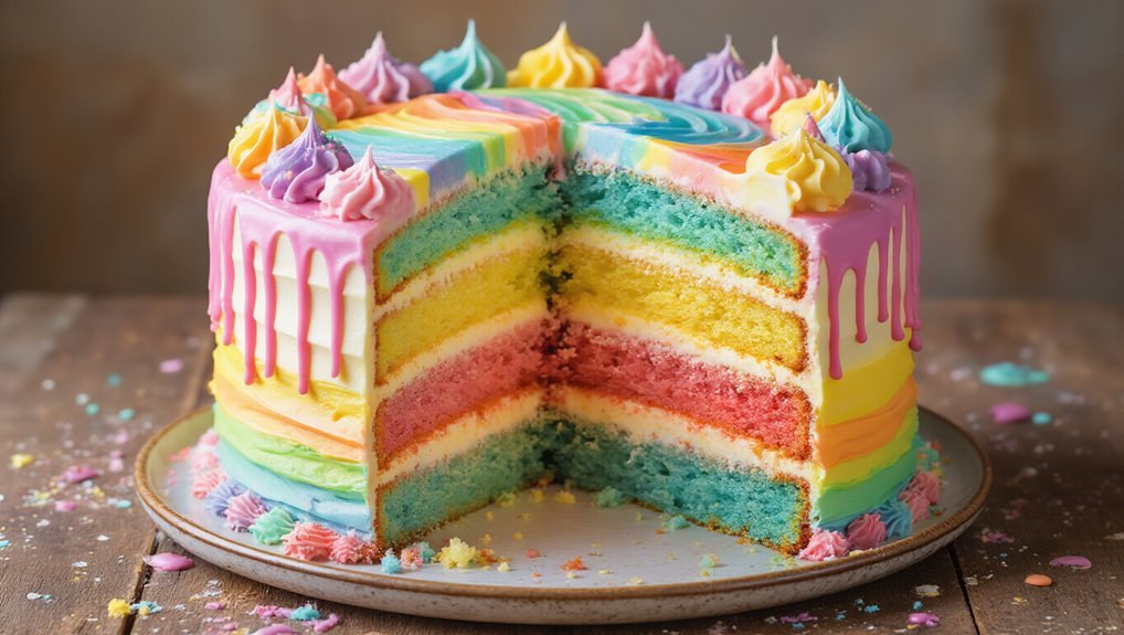 colorful layered delicious chaos