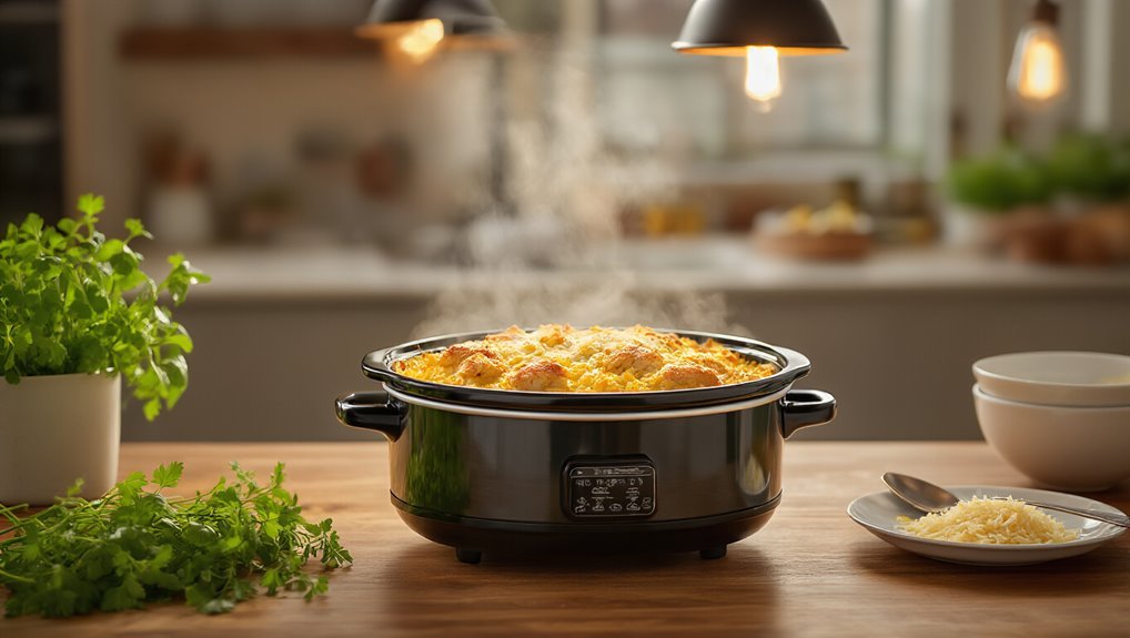 comforting chicken rice casserole