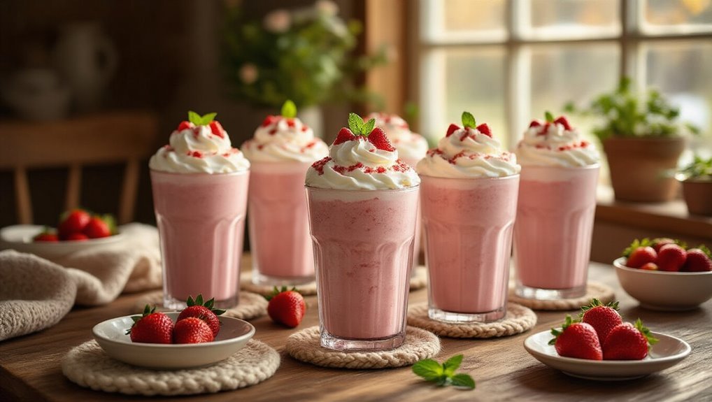 cozy strawberry shake recipes