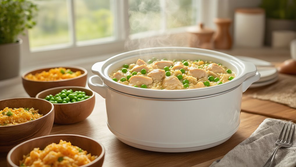 creamy chicken and rice