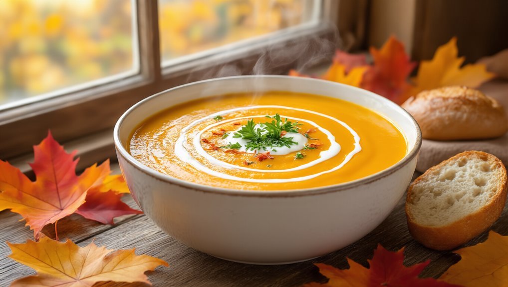 creamy pumpkin soup recipe