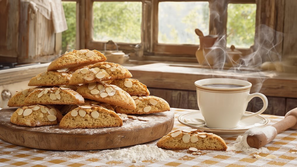 crunchy almond biscotti delight