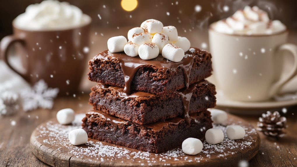 decadent winter brownie recipe