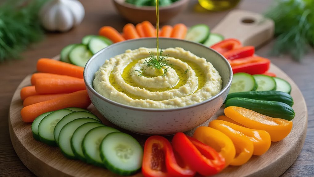 dill pickle hummus dip