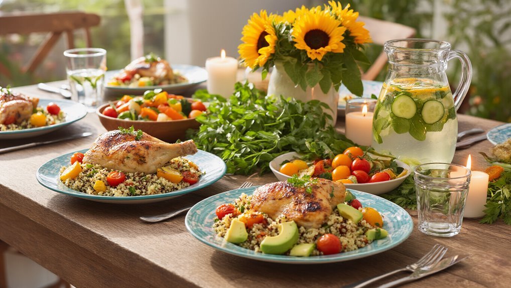 guilt free healthy dinner options