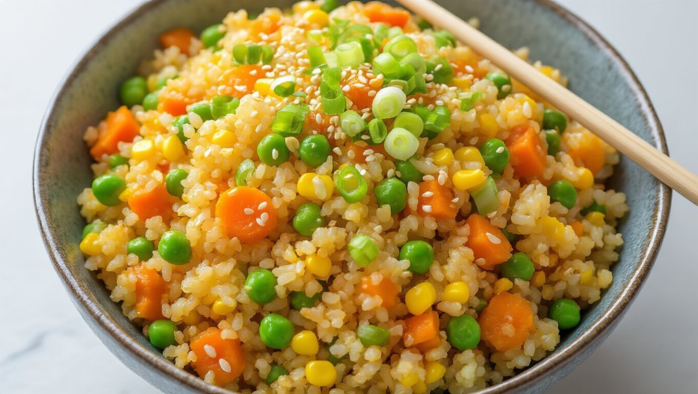 healthy cauliflower fried rice